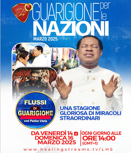 Guarigione per le naziono - Marzo 2025