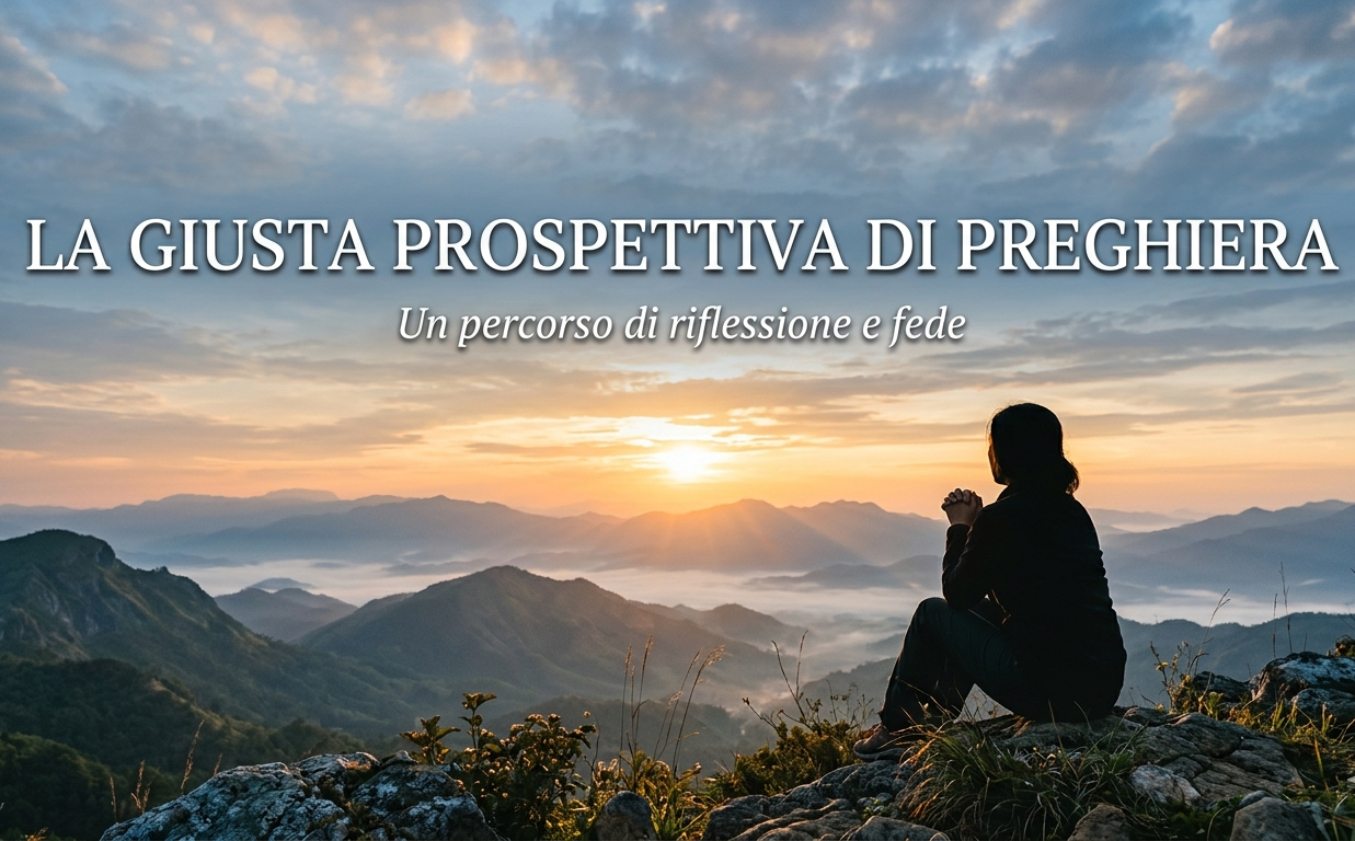 LA GIUSTA PROSPETTIVA DI PREGHIERA